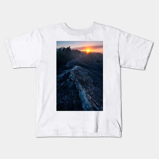 Into The Light Kids T-Shirt by Geoff79